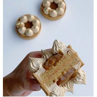 Видео урок и техкарта Тарт Кедровый орех. Александра Овешкова Cake Pro