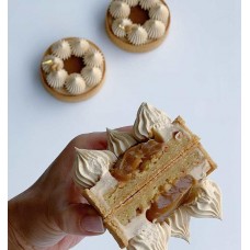 Видео урок и техкарта Тарт Кедровый орех. Александра Овешкова Cake Pro