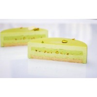 Видео урок и техкарта Муссовый Торт "Фисташка-Шоколад". Александра Овешкова Cake Pro