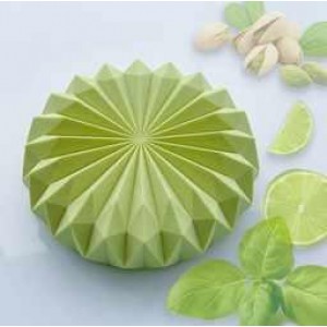 Муссовый торт "Лайм-Фисташка-Базилик". Александра Овешкова  cake pro