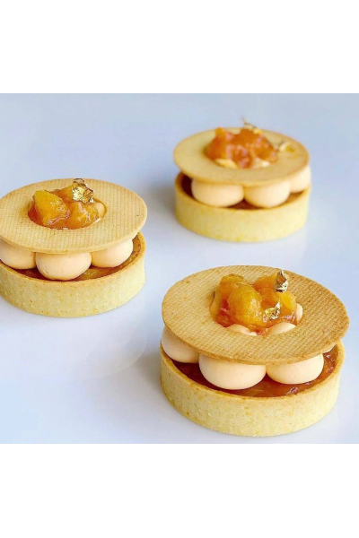 Рецепт тарта Апельсиновый взрыв. Александра Овешкова Cake Pro