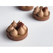 Видео урок и техкарта "Кофейный тарт". Александра Овешкова Cake Pro