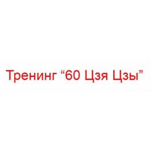 Тренинг "60 Цзя Цзы". Владимир Захаров Тренинг "60 Цзя Цзы". Владимир Захаров
