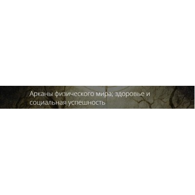 Арканы физического мира, здоровье и социальная успешность. Владимир Миклаш
