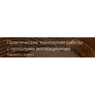 Практические технологии работы с прошлыми воплощениями. Владимир Миклаш