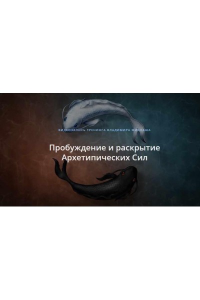 Пробуждение и раскрытие Архетипических Сил. Владимир Миклаш
