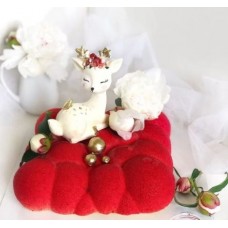 Муссовый торт вишня в йогурте. Екатерина Завирюха