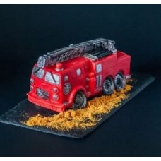 Муссовый торт Пожарная машина. Екатерина Завирюха