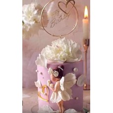 Торт Девочка фея. Екатерина Завирюха