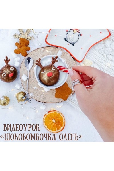 Шокобомбочка олень. Екатерина Завирюха