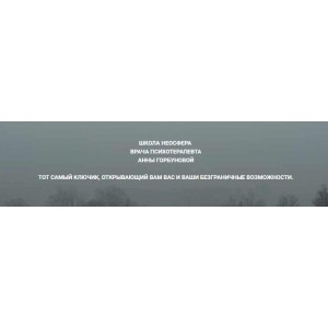 Знакомство со школой Неосфера. Анна Горбунова