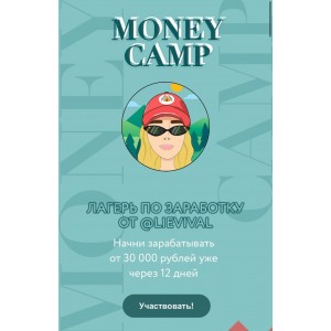 Лагерь по заработку Money camp. lievival