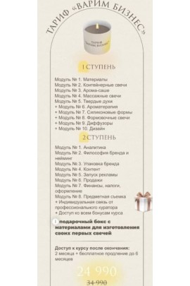 Эко-свечи своими руками и свой прибыльный инста-бренд.  Евгений Иванов