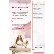 WB на миллион 3.0. 3 поток. Софи Азарова