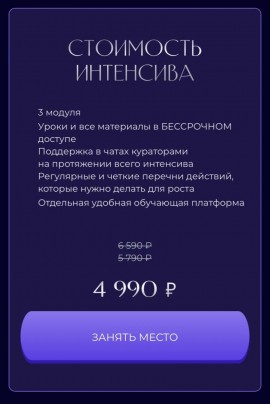 ИНТЕНСИВ По продвижению в Instagram, Telegram, VK.  Bizcarusel, Катерина Алешина