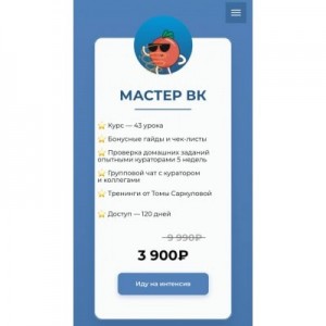 Мастер, будь Вконтакте. Тариф Мастер Вк. Ирина Климова