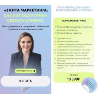 3 кита маркетинга: целевая аудитория, триггеры, контент. Юлия Родочинская