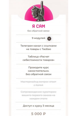 ТаоBao. Пакет Я сам. Екатерина Дидрих, Анастасия Амеличкина