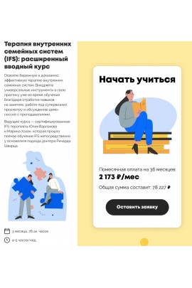 Терапия внутренних семейных систем (IFS): расширенный вводный курс. Психодемия