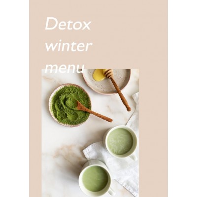 Detox winter menu