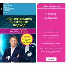 Ректификация. Системный подход. Евгений Волоконцев