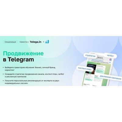 Продвижение в Telegram. Людам Сейдаметов, Мария Борисенко, Нетология