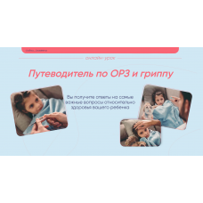 Путеводитель по ОРЗ и гриппу. Алиса Басеева