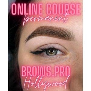 Онлайн курс по перманенту Brows.Pro Hollywood. Марина Куляс, _mk.makeup_