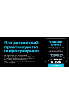 4-х дневный практикум по инфографике. Нина Фадеева