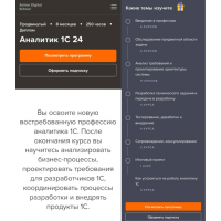  Аналитик 1С 2024. Рушана Колесникова, Сергей Карпаев  action digital school