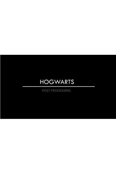 Постобработка. Кемран Шералиев Hogwarts