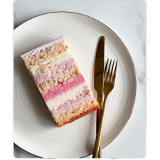 Торт Малиновый Rafaello. Ангелина Коба  cake.byangel