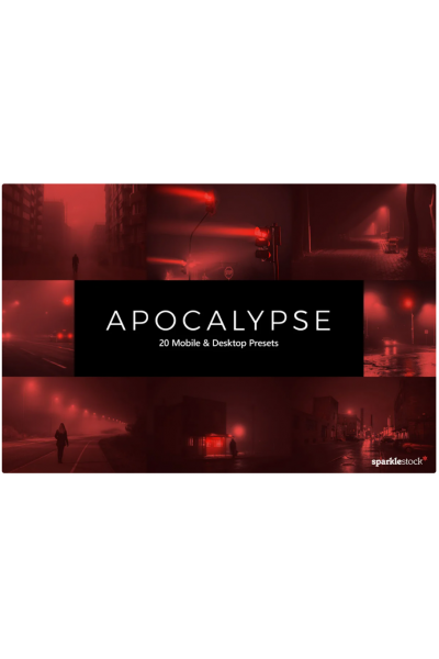 20 Apocalypse LR Presets and LUTs.   Creativemarket 