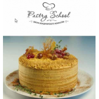 Торт Апельсиново-карамельный медовик. Елена Крохмаль 