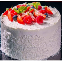 Бисквитный торт Рафаэлло. Елена Крохмаль 