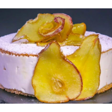 Торт Ароматная груша-нежная рикотта . Елена Крохмаль, Pastry School