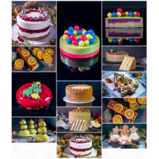 10 лучших новогодних тортов и десертов. Елена Крохмаль Pastry School