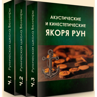 Акустические и кинестетические якоря рун. Велимира