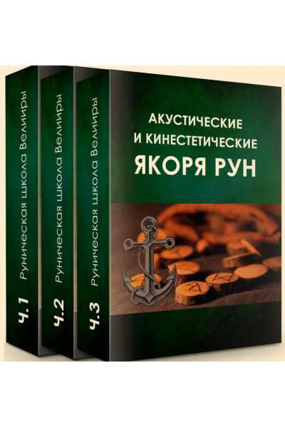 Акустические и кинестетические якоря рун. Велимира