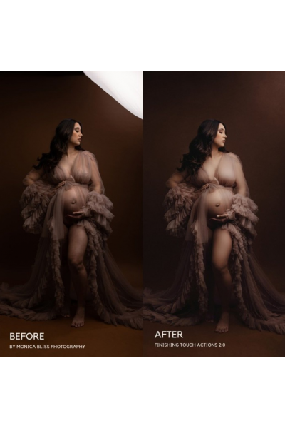 Экшены - NEW Finishing Touch 2.0. Newborn & Maternity Photoshop Actions, 2024  Jessica G