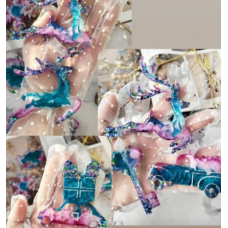 Курс по новогоднему декору из эпоксидной смолы. Виктория Панова  viktoria_panova