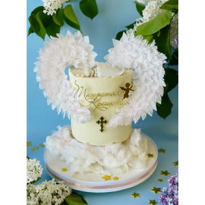 Видеоурок Торт на крещение. Анастасия Политыкина Видеоурок Торт на крещение. Анастасия Политыкина