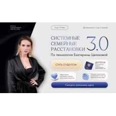 Системные семейные расстановки 3.0. Тариф Практик. Екатерина Целикова