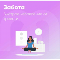 Забота. Быстрое избавление от тревоги. Елена Ершова, Ника Набокова  Mindspa