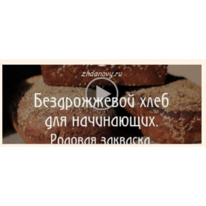 Бездрожжевой хлеб для начинающих. Родовая закваска. Татьяна Жданова Бездрожжевой хлеб для начинающих. Родовая закваска. Татьяна Жданова