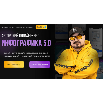 Инфографика 5.0. Тариф Профи. Бек Якубов  Bek Five