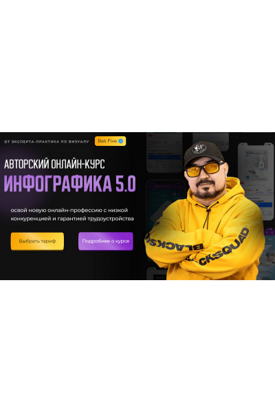 Инфографика 5.0. Тариф Профи. Бек Якубов  Bek Five