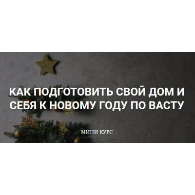 Как подготовить свой Дом и себя к Новому году по Васту + тематические эфиры. Екатерина Сидягина vastu-pro